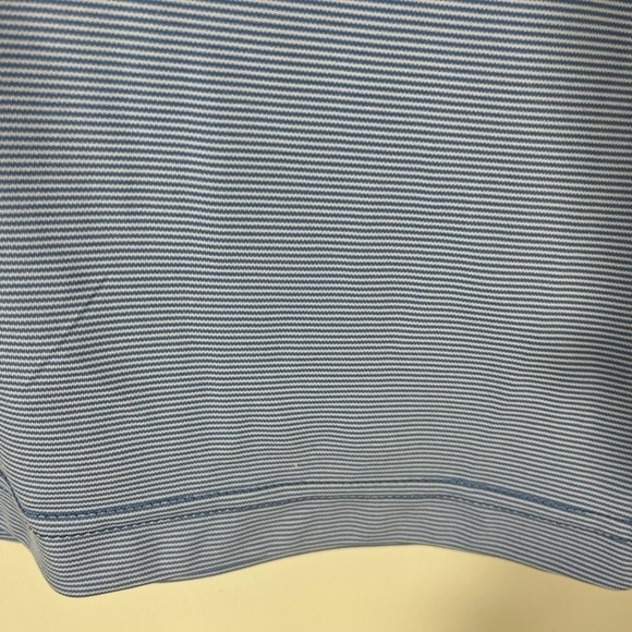 FOOTJOY Sleeveless Golf Polo Womens size medium Blue Stripe Golfing - Picture 2 of 9